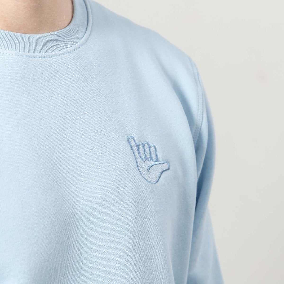 Hang Loose – Sweatshirt himmelblau - fyngers