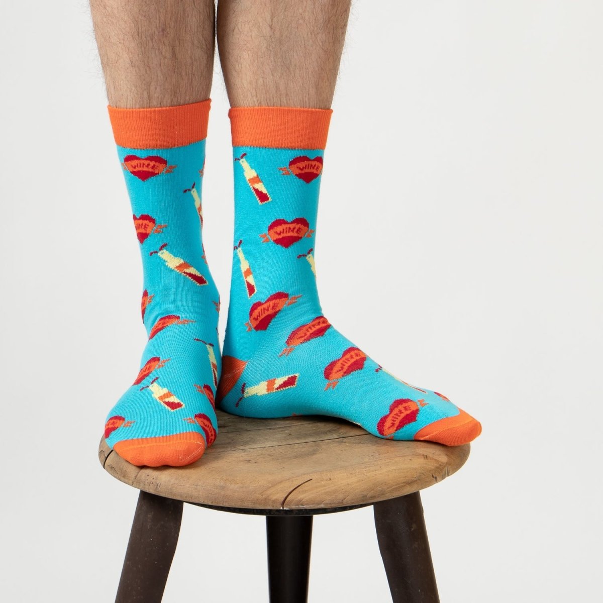 Sommelier Socks - turquoise - fyngers