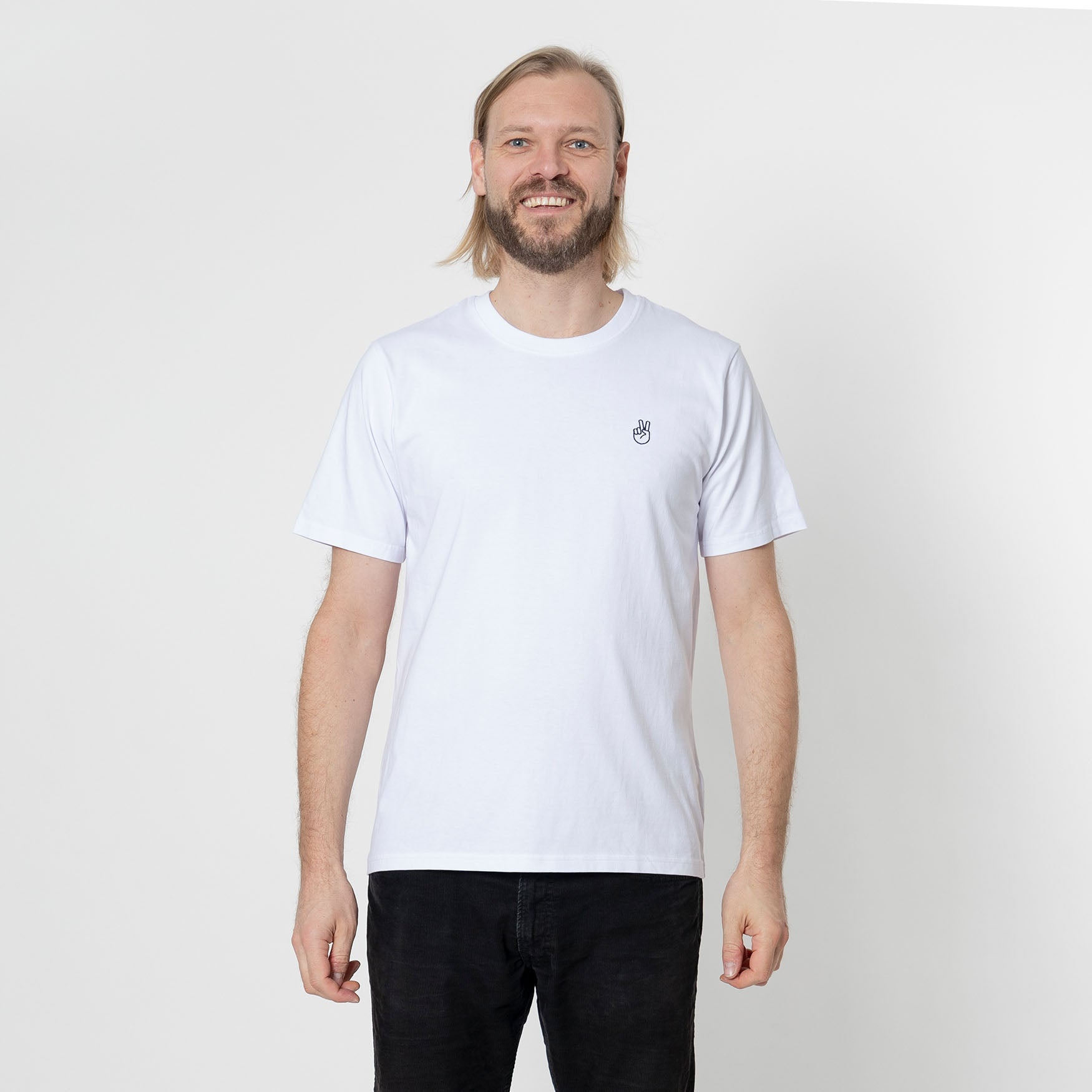 Peace – T-Shirt weiß