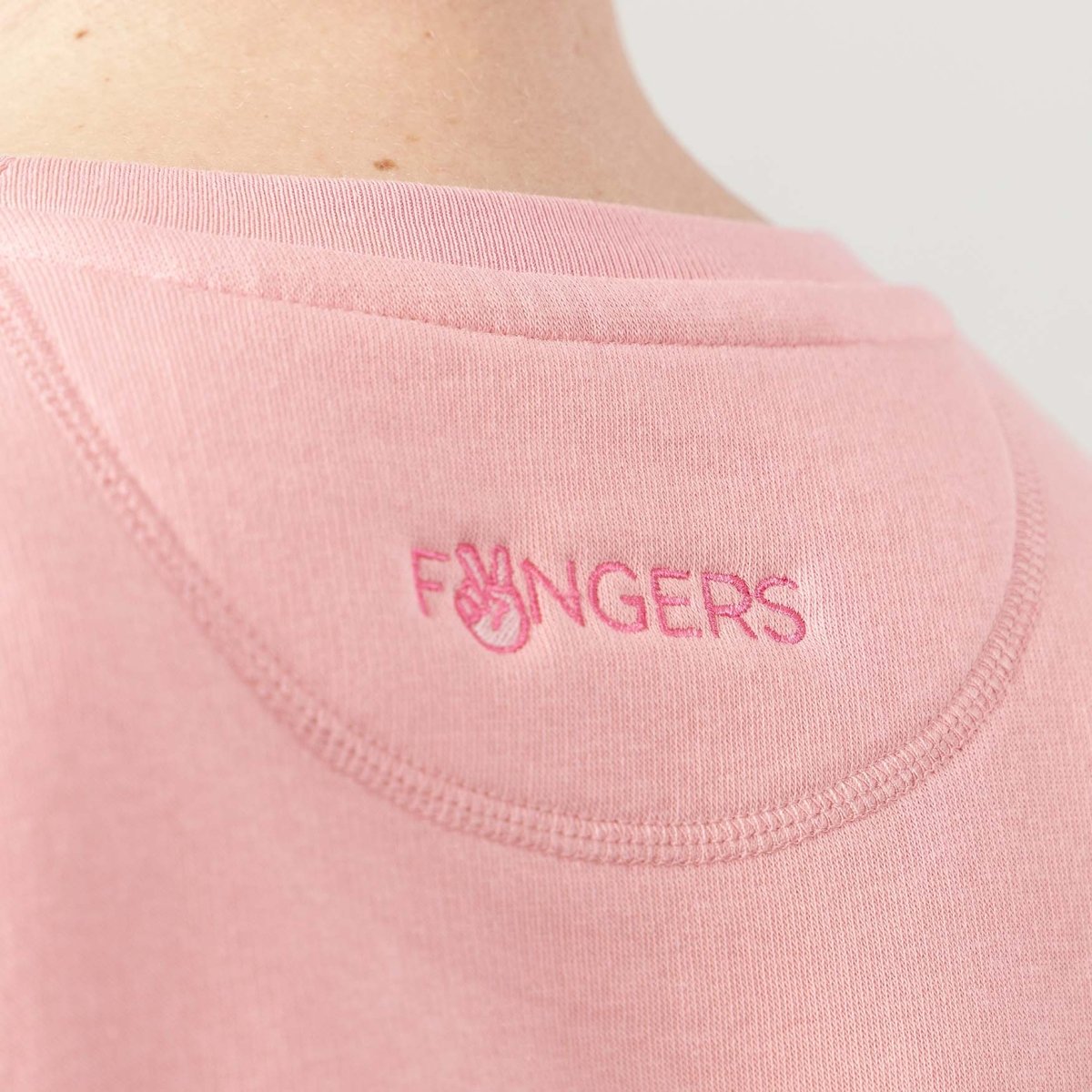 F*CK YOU – Sweatshirt pink - fyngers