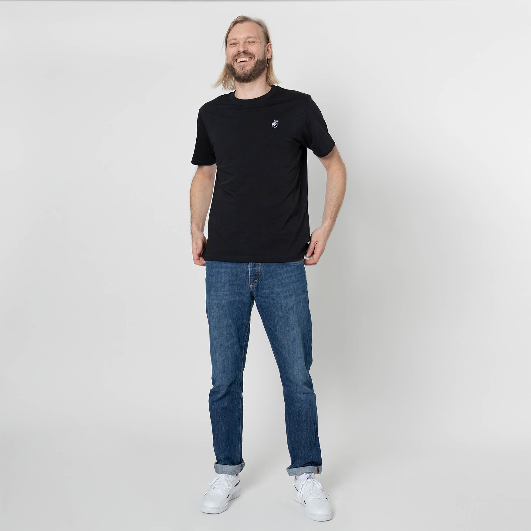 Peace – T-Shirt schwarz
